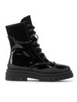 Ботильоны на шнуровке Rage Age, черный - фото