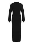 Вязаное платье VILA VIKalia, черный - фото 2