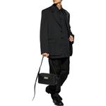 Рубашка женская черная Mm6 Maison Margiela - фото 4