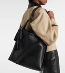 Кожаная поясная сумка-хобо Medium Givenchy, черный - фото 2