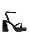 Босоножки на платформе TACÓN CON HEBILLAS - High heeled sandals Bosanova, черный - фото