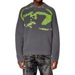 Свитер Notus DIESEL, серый - фото