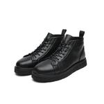 MADALLO Мужские черные ботинки Martin - фото