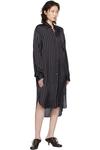 Платье-Миди в виде рубашки Dries Van Noten, темно-синий - фото 4
