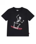Футболка с коротким рукавом «Skeleton Shredding» для мальчиков Levi's - фото