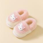 Детские противоскользящие домашние тапочки Sanrio, синий - фото 9