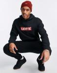 Черная худи с логотипом Levi's - фото 4