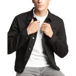 Куртка мужская постиранная черная GAP - фото 4