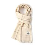 Jeep Вязаный шарф унисекс, Ecru - фото