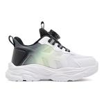 Warrior Долговечные Дышащие Повседневные Детские Кроссовки, Белый Черный - фото 2