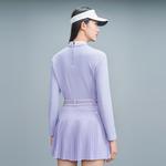 Футболка поло Field Collection женская DESCENTE, фиолетовый - фото 9