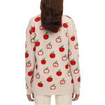 Кардиган женский Gucci с вышивкой, белый - фото 3