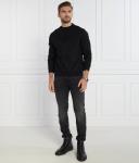 Свитер с круглым вырезом Regular fit Karl Lagerfeld, черный - фото 2