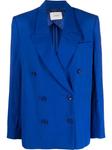 Dorothee Schumacher Summery double-breasted blazer, синий - фото