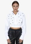 Блуза Marc Ellis Button-down blouse, Bianco/White - фото