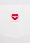 Футболка Carhartt WIP POCKET HEART, White/Red/White - фото 6
