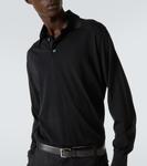 Шерстяная поло Zegna, Black Solid - фото 5