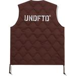 UNDEFEATED Пуховая жилетка унисекс, Brown - фото
