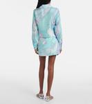 Шёлковая рубашка Orchidee Pucci, Aqua Orchidee - фото 3