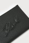 Кошелек K/SKUARE ZIP CARDHOLDER KARL LAGERFELD, черный - фото 4