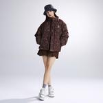 Пуховик унисекс темно-коричневый Mlb - фото 2