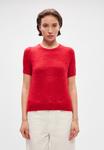 Футболка GANT C NECK, Ruby Red/Red - фото 3