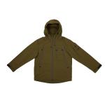 Куртка мужская с капюшоном Moderate Workwear CAT, желтый зеленый - фото