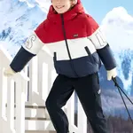 Детская утепленная куртка Levis, зеленый - фото 6