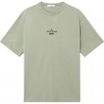 Футболка с принтом логотипа STONE ISLAND, зеленый - фото