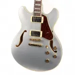 Ibanez AS73G AS Artcore Moonstone Silver Flat - фото 5