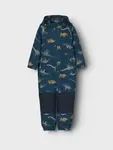 Name It Комбинезон Softshell "NMMALFA08 SOFTSHELL SUIT AOP1 FO NOOS", цвет Dark Denim - фото 6