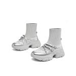 Ботильоны женские серый Eblan - фото 2