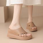 Шлепанцы женские Zhr, бежевый - фото 9