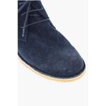 Ботинки-дезерты ID Solid Color Suede с подошвой из каучука Corneliani, Blue - фото 4