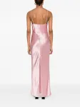 Длинное платье Nanushka, розовый - фото 4