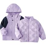 Пуховик-двойка для детей 3-7 лет Disney, Ecru - фото 3