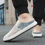 Сабо с закрытым носком для мужчин Warrior, бежевый/синий - фото 12