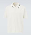 Хлопковая пике-поло Frame, White Sand - фото