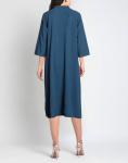 Платье миди Labo.Art, серо-синий - фото 3