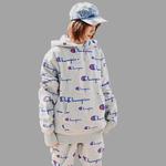 Толстовка унисекс серая Champion, серый - фото 3