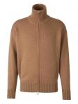 Кардиган на молнии Gran Sasso, коричневый - фото