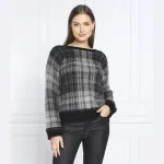 Свитер обычного кроя с добавлением шерсти Liu Jo, серый - фото 2