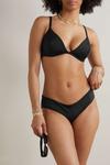 FORM AND FOLD + NET SUSTAIN плавки бикини из переработанного материала, черный - фото 3