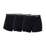 Мужские трусы-боксеры LINING, черный/синий (2 шт) - фото 4