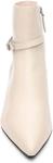 Женские ботильоны ASH Britney - стильные кожаные ботинки, Talc - фото 5