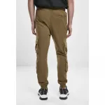 Брюки карго Urban Classics Double Pocket Terry, зеленый - фото 6