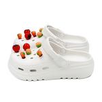 Сабо женские Oubt, белый - фото 4