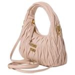 MIU MIU Кожаная сумка-полумесяц - фото 2