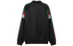 Куртка GUCCI FW22 Neoprene zip jacket with Web 'Black', черный - фото 2