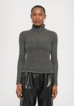 Джемпер Proenza Schouler White Label HAILEY SWEATER STRIPE, Grey/Black/Grey - фото